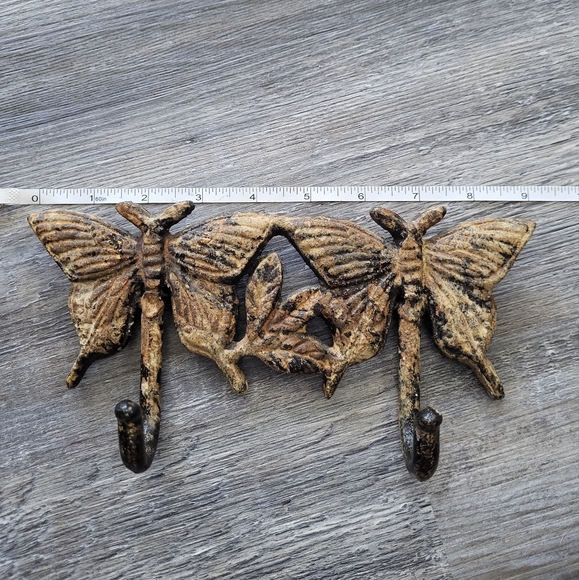 Rustic Butterfly Hooks - Picture 6 of 7
